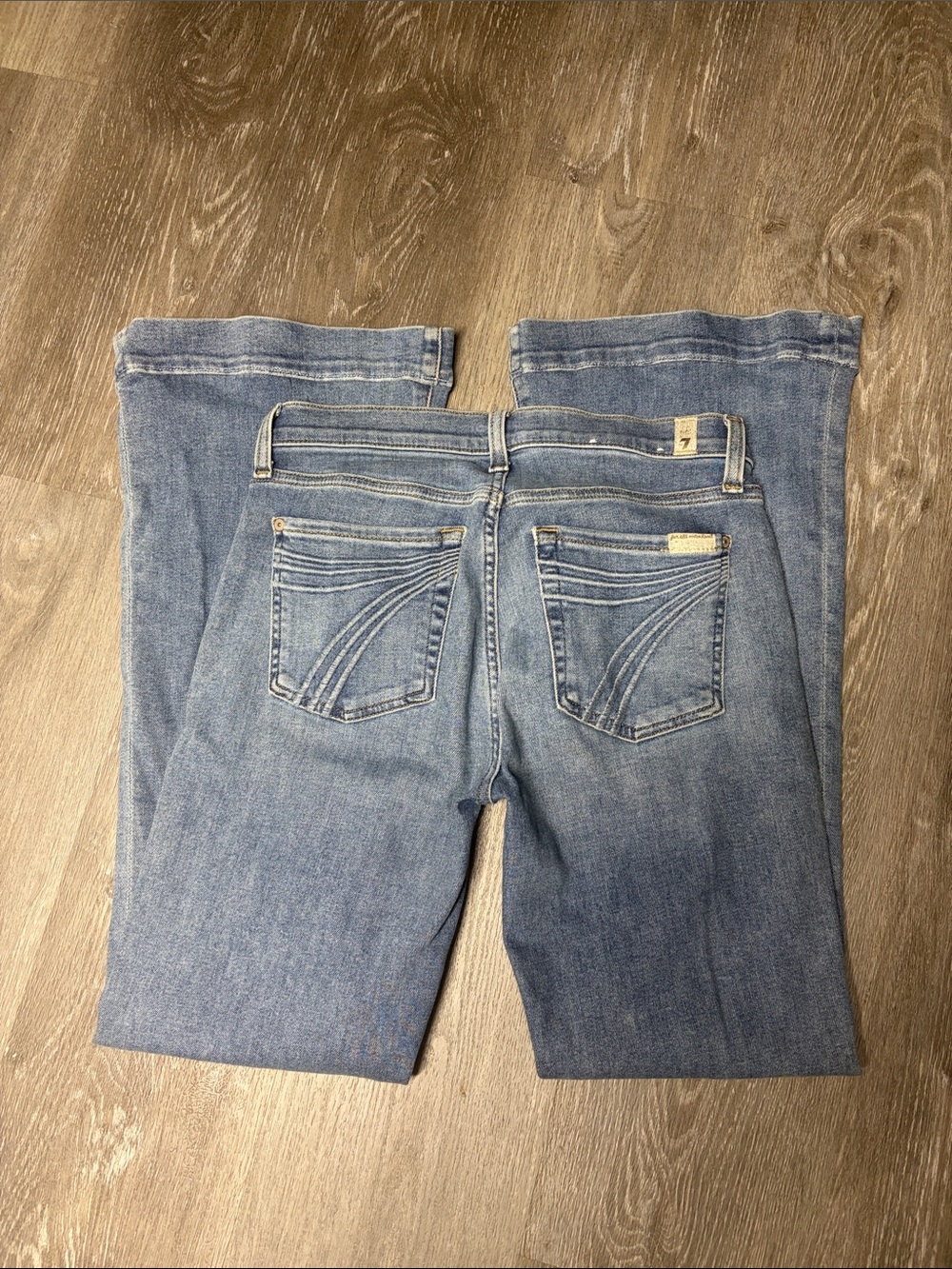7 for all mankind dojo 27  Light Blue Women's Bootcut Jeans